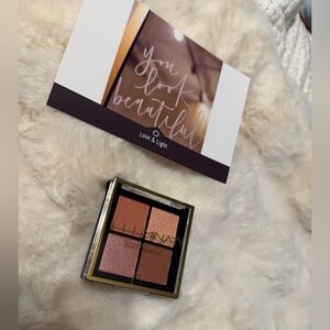 New•Illuminati Secret Society Eyeshadow Palette - Pink, Gold, Brown